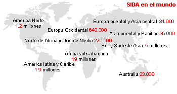 11.&iquest;Cu&aacute;l es la situaci&oacute;n actual de la enfermedad en cada uno de los continentes?